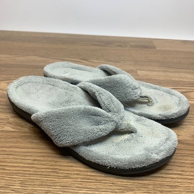 Vionic Gracie Womens Size 11 Gray Casual Comfort Flip Flop