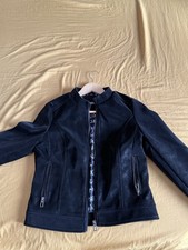 Desigual, Black Leather Women Jaket ,new Elegant