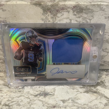2024 Panini Select Jameson Williams Silver Prizm /99 Auto Detroit Lions