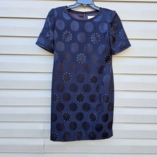 CH by Carolina Herrera for Saks Fifth Avenue Dress – Size 10 Navy Polka Dot
