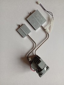 SEGA Dreamcast heatsink pipes unit from VA0 console. Fan.