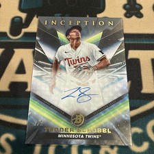 2023 Bowman Inception - Autographs Tanner Schobel #BPA-TS 1/1 Foil One Of One