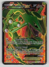 Rayquaza EX 123/124 Ultra Rare Dragons Exalted Pokemon DMG