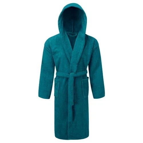 Unisex Baumwolle Frottee Bademantel weich Handtuch Morgenmantel Herren Damen - Bild 43 von 105