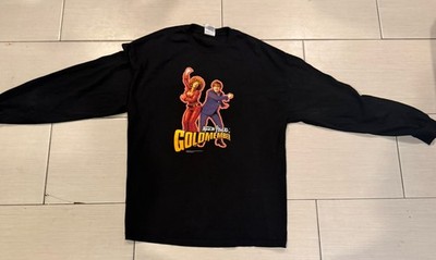 Alstyle Apparel Austin Powers Goldmember Graphic LS Tee Black 2XL Big & Tall