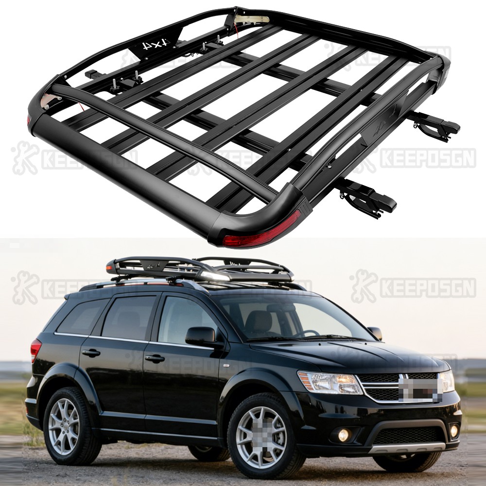 For Dodge Journey 13-20 50" Roof Rack Cargo Carrier Basket L