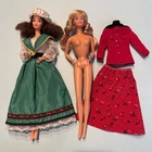Vintage Barbies Superstar Era, Dolls of The World Irish and Swiss,  Taiwan
