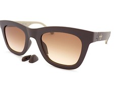 Adidas Sunglasses Brown Matte Sand with brown Gradient Lenses AOR024 043.041