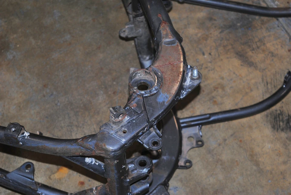 1997 Suzuki RMX 250 Frame Main Frame Chassis Steel 93-98 - Изображение 3 из 4