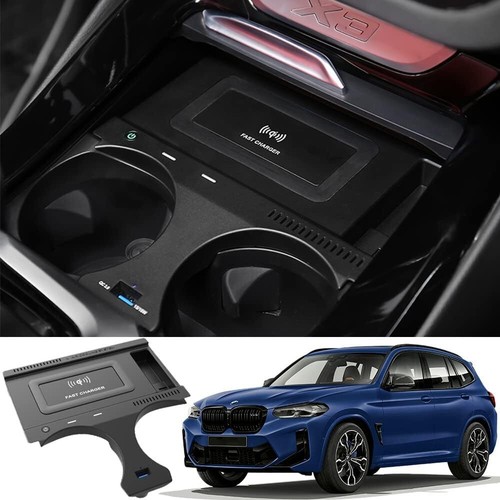 per for-d Mustang 2015-2021 Tutti i modelli Piastra di ricarica wireless per auto, 15