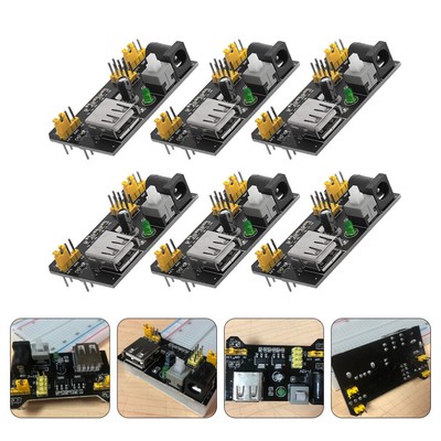 6PCS Power Zubehör Spannung Power Supply Board Modul Prototyp Breadboard