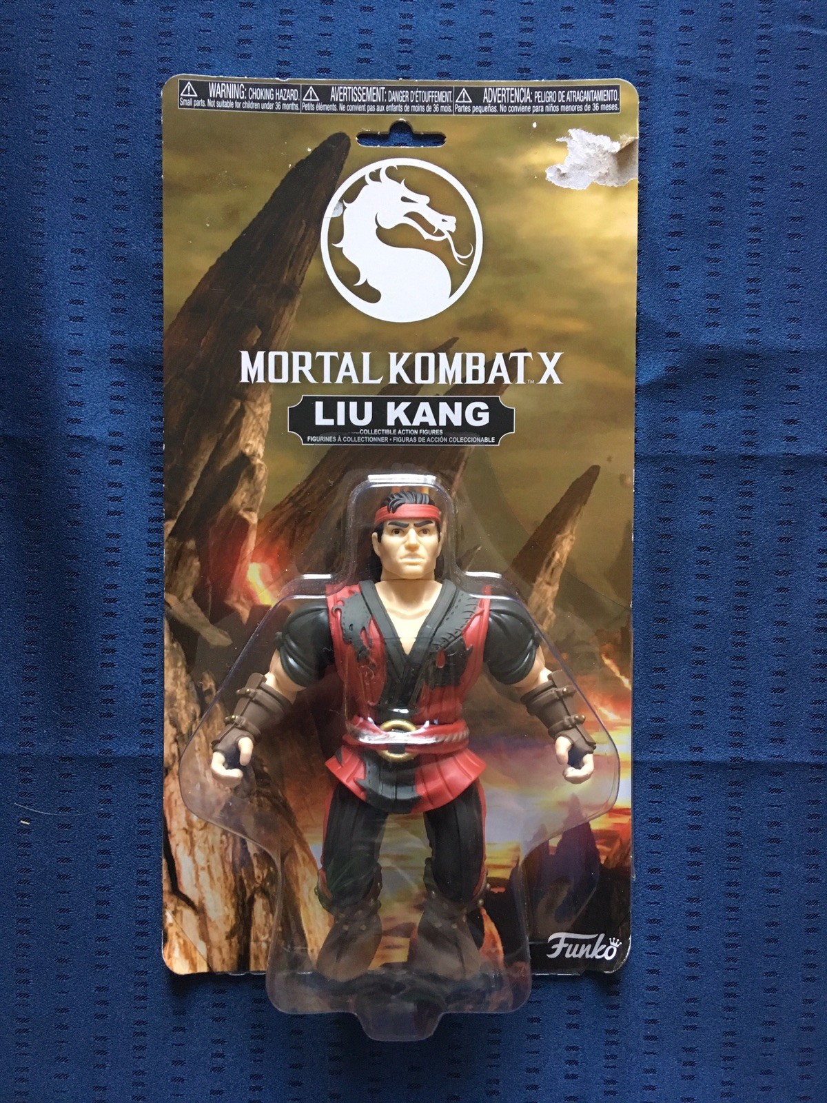 mortal kombat liu kang action figure