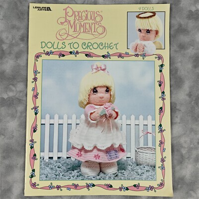 Precious Moments Dolls to Crochet Pattern Booklet    2000 Leisure Arts