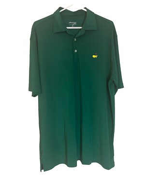 BRIEFING GOLF MS TOUR POLO（GREEN／M） PETER MILLAR 2023 Masters Men's Performance Tech Augusta