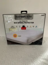 Sleep Safe Waterproof Twin Box Spring Protector