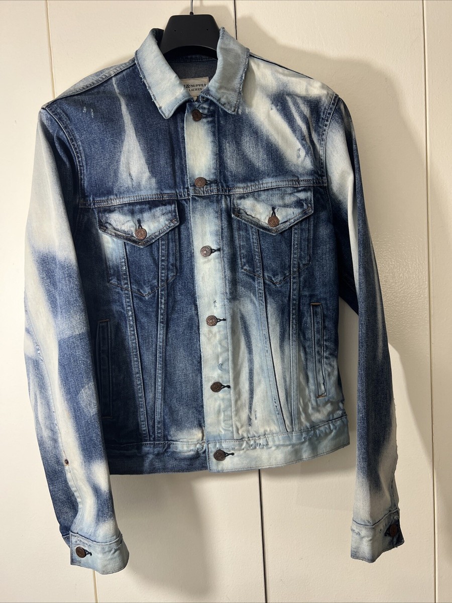 【M】DENIM & SUPPLY RALPH LAUREN ジレ Ralph Lauren Denim & Supply Jacket Mens XL Blue Trucker