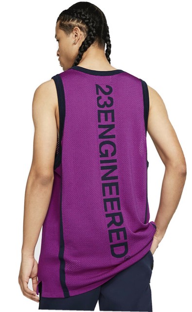 purple jordan jersey