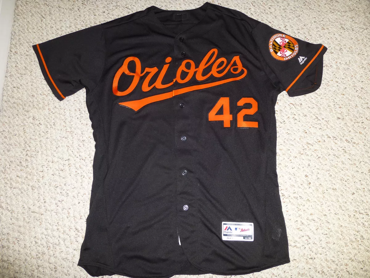 Baltimore Orioles Hyun Soo Kim Autographed, Game-Worn Jackie Robinson #42  Jersey