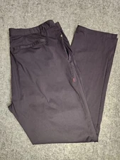 Rhone Commuter Pants Mens 40x32 Black Performance All Day Tech Flex Knit Golf
