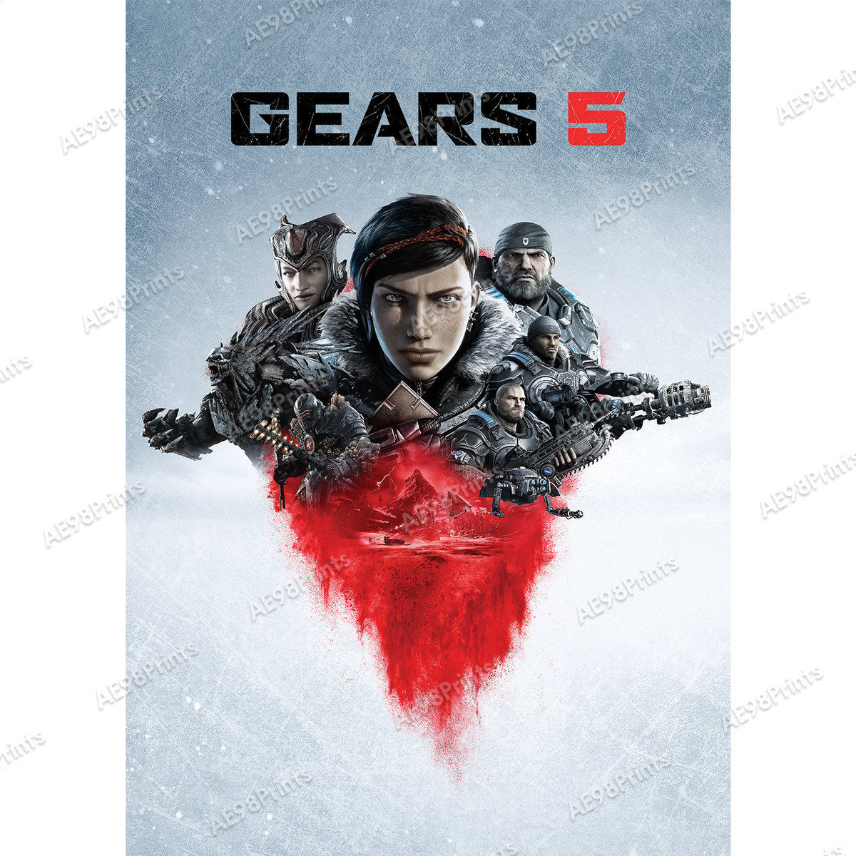 Stampa Poster Di Gears Of War / Copertina Di Gears Of War - Foto 6