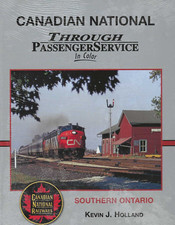CANADIAN NATIONAL Through Passenger Service in Color - (BRAND NEW BOOK)