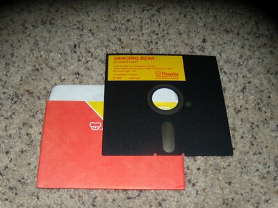 Dancing Bear Commodore 64 Program on 5.25" disk - Tested | eBay