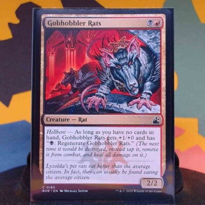 MTG Gobhobbler Rats Unplayed Magic The Gathering Ravnica 2024 TCG Draft Card