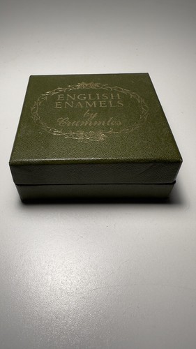 Vintage Crummles English Enamel Oval Trinket Box Admiral Nelson in Original Box - Picture 13 of 13