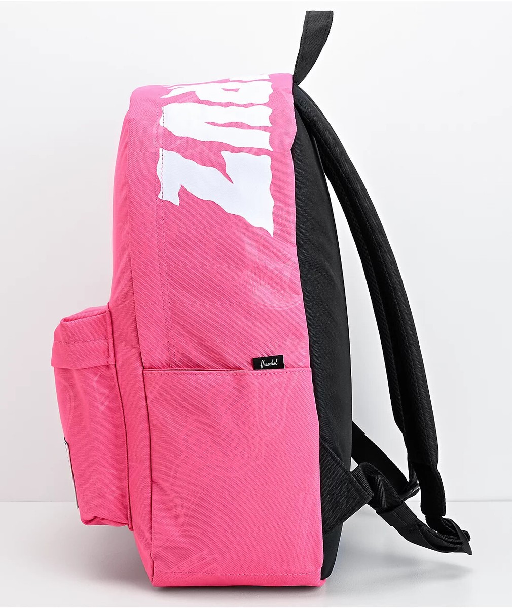 HERSCHEL x Santa Cruz Skateboards Speed Wheels Hot Pink XL  display picture 1