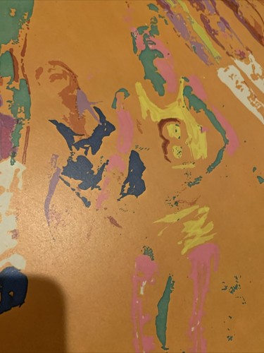 LeRoy Neiman 1976 Exhibition Poster Basketball Players Indy Museum of Art - Picture 5 of 12
