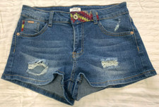 WOMENS JEANS DISTRESSED SHORTS SIZE 9