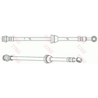 TRW Bremsschlauch Vorne Links Rechts FüR Chevrolet Aveo/Kalos SchräGheck PHD947