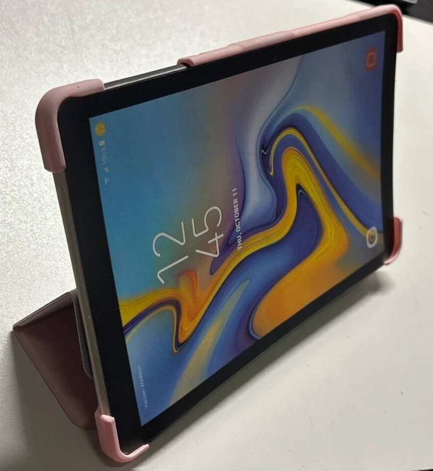 Lot of 50 Verizon Folio Case & Tempered Glass Bundle For Galaxy Tab A 10.5 inch - Image 3 of 4