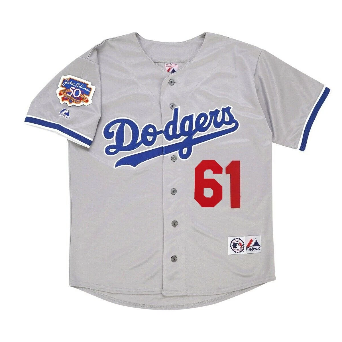 CHAN HO PARK  Los Angeles Dodgers 1998 Away Majestic Throwback Baseball  Jersey