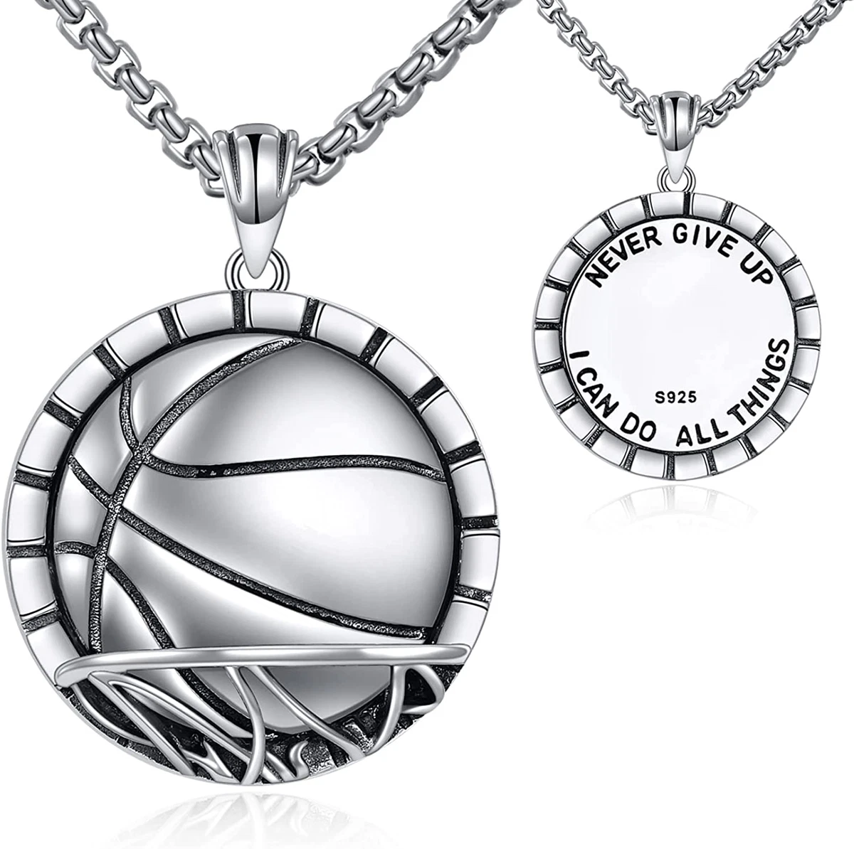 Basketball necklace ebay hot sale
