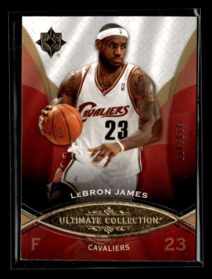 2008-09 Upper Deck Ultimate Collection LeBron James #41 /499 Cavaliers FX5798