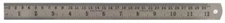 DURATOOL - 12" (300mm) Stainless Steel Ruler with Metric/Imperial Marking, Satin