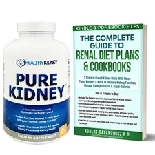 Kidney Powerful Health Supplement Renal Disease Diet Cookbook Plan Pills