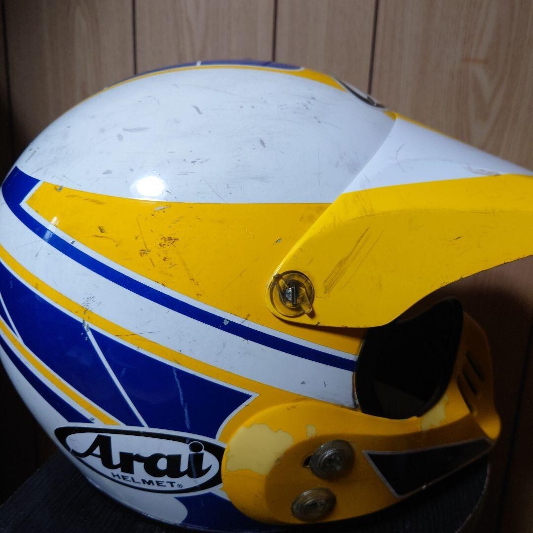 アライ mx-pro 当時物 Arai ヘルメット Lサイズ アライ mx-pro 当時物 Arai ヘルメット Lサイズ - メルカリ