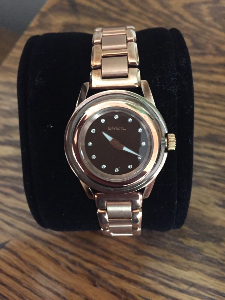 Reloj Breil de oro rosa para dama NOS con batería nueva Foto 4 de 4