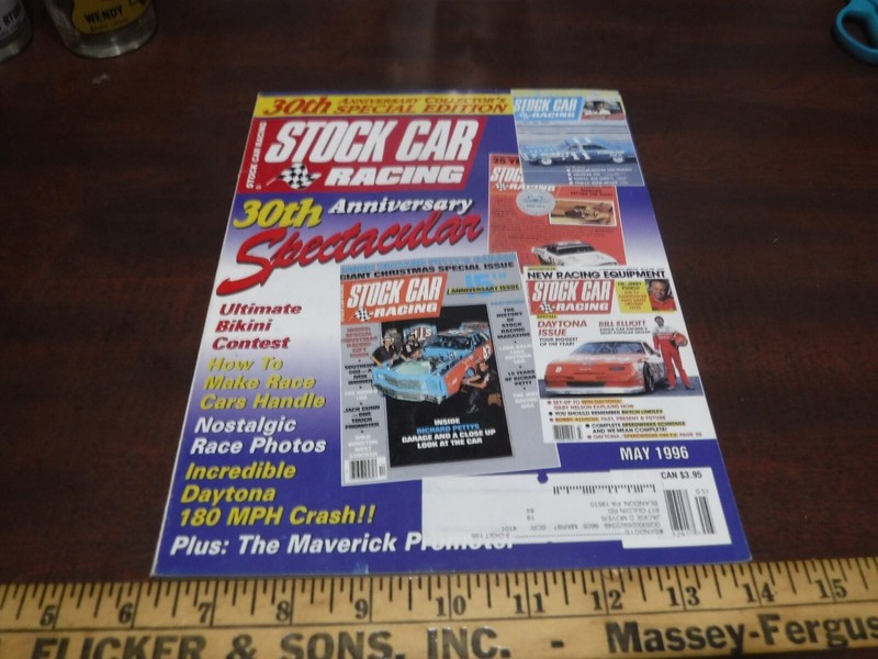 Stock Car Racing Magazine 30th Anniversary - May 1996