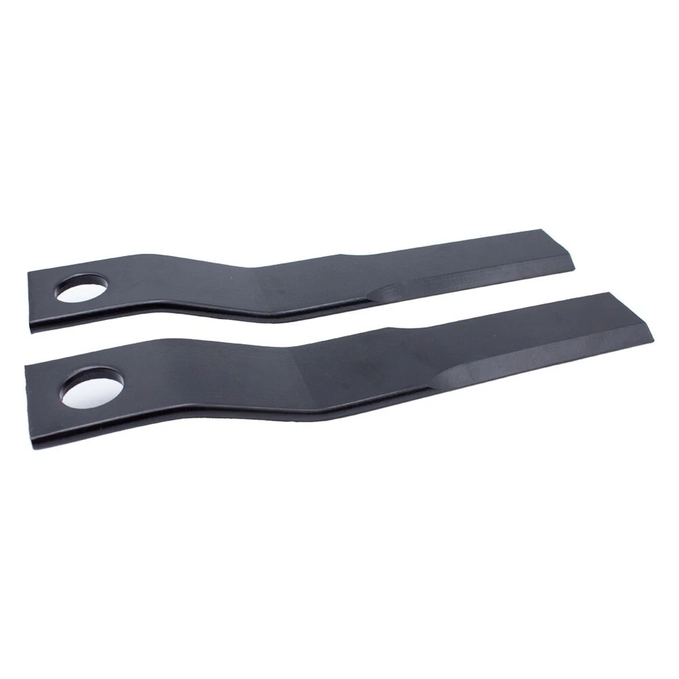 Cuchillas de corte desbrozadora minicargadora 2 piezas para usar con AGT-RC72 EXRC54 Foto 4 de 4