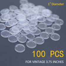 100X DISPLAY STAND Base FOR 3.75'' STAR WARS VINTAGE FIGURES CLEAR 1'' diameter