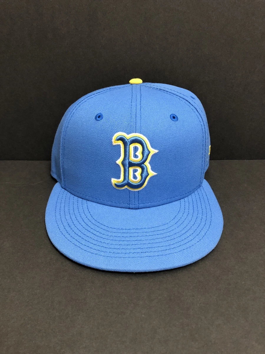 Boston Red Sox New Era City Connect 59FIFTY Fitted Hat -Blue Men's Size 7  5/8