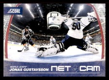 2010-11 Score Net Cam #6 Jonas Gustavsson Toronto Maple Leafs