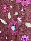 NEW NWT Vintage Storybook Knits Brown “Floral Shrug” 2x SS Sweater Gift Holiday — photo 5