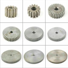 1 Mod 12T-150T Spur Gear 45 Steel Motor Pinion Gear 10mm Thickness 1PC
