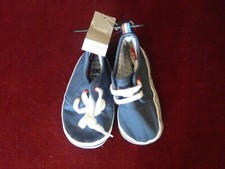 Next Boys Blue lace up Pump Size 2