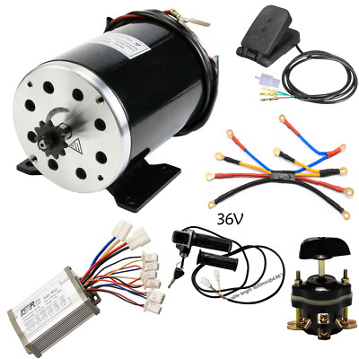 36V 800W Electric Brush Motor Controller Kit E-Bike Go Kart Scooter Razor E300