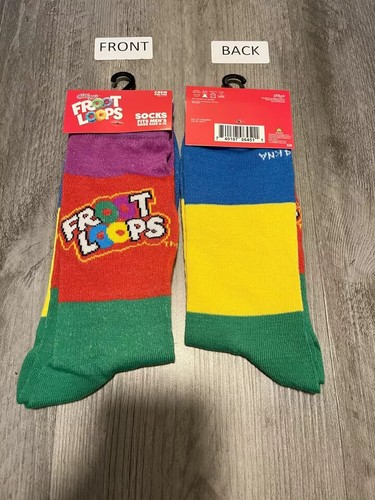 🧦 ODD SOX Funny Hip Food Game Cartoon Food Nostalgic Crazy Crew Socks Size 6-12 - Picture 24 of 50